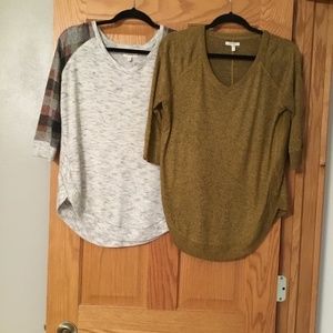 Maurices tops, lot of 2, small